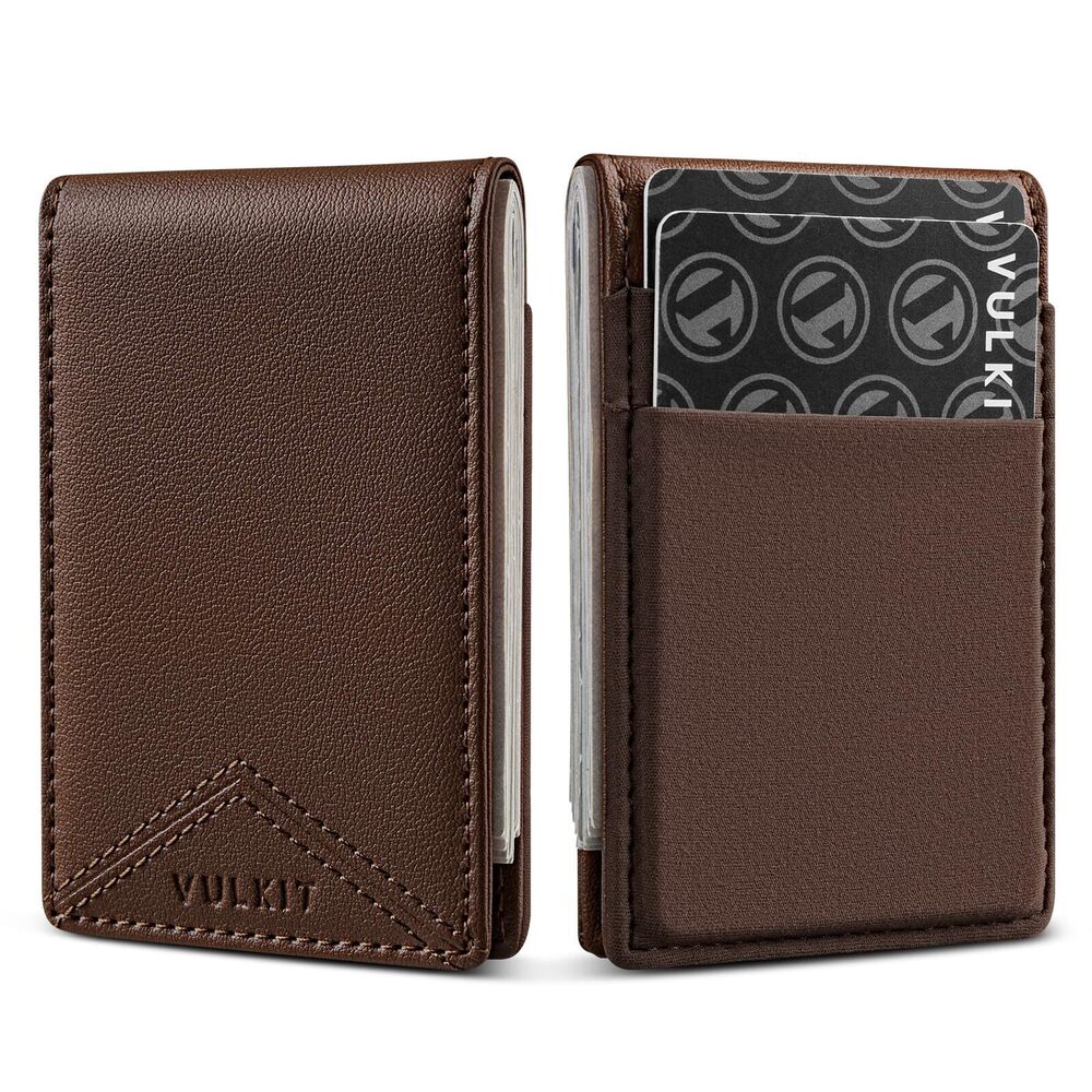 5428 Slim Money Clip - Thin RFID Credit Card Holder Minimalist Front Pocket